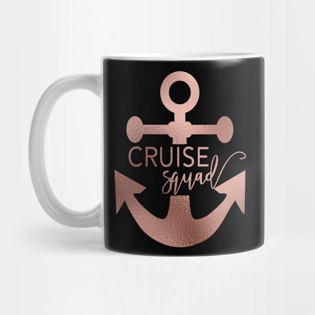 Cruise Squad Rose Gold by ColorFlowCreations